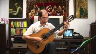 Dona Dona  林棟材吉他 Classical guitar [upl. by Anirahtak725]