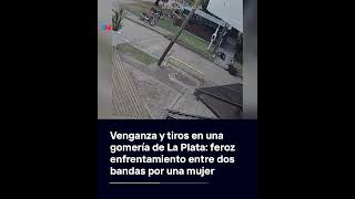 Venganza y tiros en una gomería de La Plata feroz enfrentamiento entre dos bandas por una mujer [upl. by Nady]