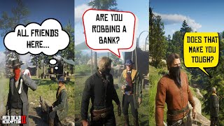 Hosea Reacts to Bandana All Dialogues  RDR2 [upl. by Solberg]