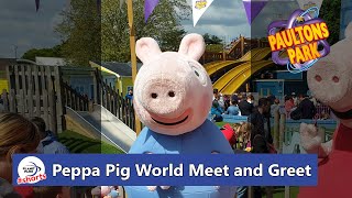 Peppa Pig World Meet and Greet With George Pig Shorts [upl. by Nisay]