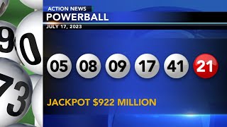 Powerball Results Winning numbers drawn for 900 million lottery jackpot [upl. by Luemas981]