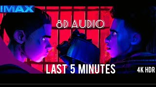 SpiderManAcross the SpiderVerse 8D AUDIO LAST 5 MINUTES IMAX 4K HDRMutant [upl. by Savina175]