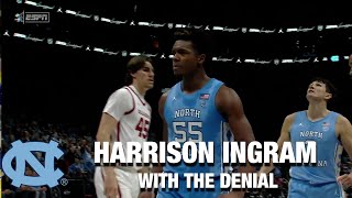 North Carolinas Harrison Ingram With The Denial [upl. by Rutger]