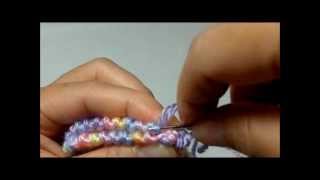 How to Sew Garter Stitches Baby Booties [upl. by Anabahs]