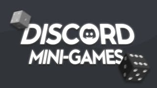 TOP 5 Discord MiniGames BOTS 2021 [upl. by Ellerahc933]