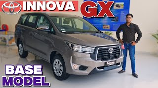 Toyota Innova Crysta Base Variant Review ✅ l Innova Crysta GX Variant Walkaround ✅🔥 l MRCars [upl. by Xella]