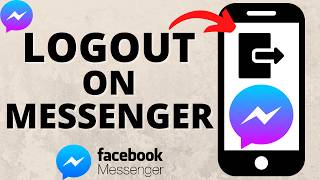 How to Logout of Messenger  Sign Out of Facebook Messenger [upl. by Oterol]