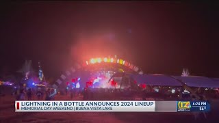 Lightning in a Bottle Festival announces 2024 lineup [upl. by Darryn]