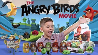 Angry Birds Mini Figure Yowie Surprise Eggs  Unboxing the Whole Case [upl. by Aeirdna]