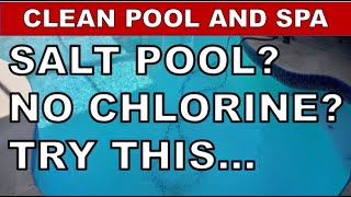 Low Chlorine In Salt Water Pool  Check THIS First [upl. by Epolulot836]