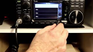 Icom IC7300 A to Z 34 Auto Tune amp CW Keyer settings [upl. by Ydna499]