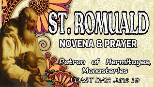 St Romuald Novena and Prayer  Pray for 9 Consecutive Days [upl. by Levitus]