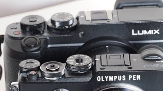 The Olympus Pen F Compared To The Panasonic GX8 [upl. by Megan]