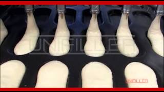 Multi Station Baguette depositing using DripFree Nozzles [upl. by Limaa685]