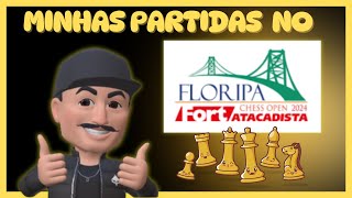 VIREI O JOGO NO FLORIPA 2024 Partidas Comentadas xadrez [upl. by Arahsal]