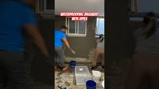 waterproofing xypex diy diyhomerepair diyprojects homerepair homeprojects [upl. by Bolling]