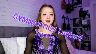 Gymnastics Leotard Try On  Ai Girl Leotard Try On [upl. by Mclyman]