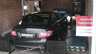 BRABUS E V12 one of ten  dyno test [upl. by Aihsital]