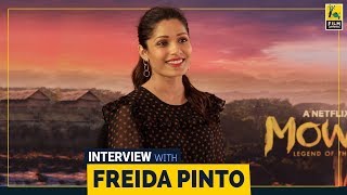 Freida Pinto Interview with Sneha Menon Desai Mowgli  Netflix [upl. by Ihcas]