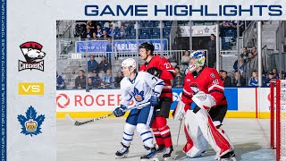 Toronto Marlies vs Charlotte Checkers  Game Highlights  October 21 2023 [upl. by Adliwa]