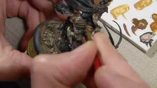 Painting the Dead Rider from Wyrd Malifaux [upl. by Wachter]