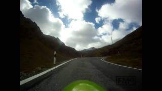 umbrail pass 2501m switzerland  triumph tiger 955i 48 20130919 [upl. by Garfield664]