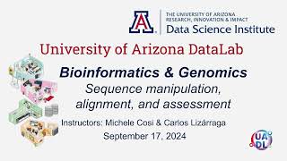 2024 Fall Biosciences amp Genomics Series An Introduction to Building a Transcriptomics Pipeline [upl. by Yecam]