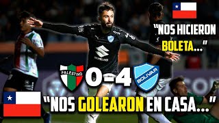 Asi REACCIONÓ la PRENSA CHILE a la GOLEADA de 🇧🇴 BOLIVAR vs PALESTINO 🇨🇱  REACCION 🇦🇷 [upl. by Ulrica]