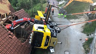 25 Dangerous Excavator Crane amp Truck Operator Fails  Trucks Fails Excavator amp Cranes Disaster [upl. by Lasky]