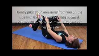 Piriformis Stretch  Glute Stretches [upl. by Yrral]