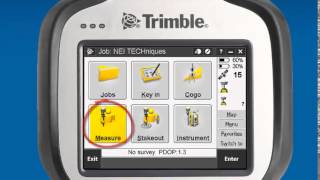 Trimble Access How to configure the base and rover with and external base radio [upl. by Ekim]