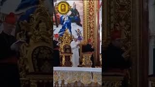 The Palmarian Religious Choir in the Cathedra Basilica of Our Crowned Mother of Palmar [upl. by Ahsinaw]