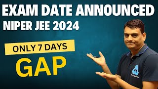 NIPER JEE 2024 Batch Announced [upl. by Annim]