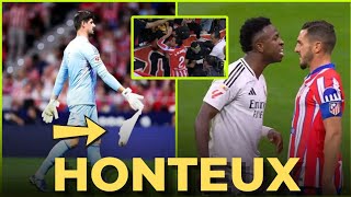 🚨UNE CHOSE ETRANGE SEST PRODUITE LORS DU MATCH Atlético Real Madrid  Match interrompu [upl. by Esinrahc]