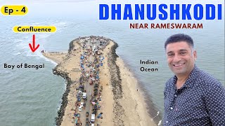 Ep4 Dhanushkodi  Ram setu Bay of Bengal meets Indian Ocean Near Rameswaram  Tamil Nadu [upl. by Eidualc]