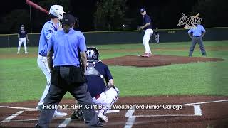 Freshman RHP Clint Beck Weatherford Junior College [upl. by Nedloh]