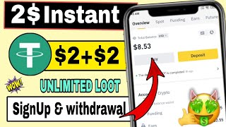 Get 2 Instant Exchange 🤫 New Crypto Loot  Crypto Loot Today  New Airdrop Loot Live Withdrawal [upl. by Dieter173]