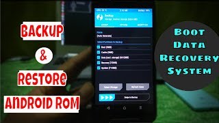 Backup and Restore ROM using TWRP Recovery Any Android PhoneTablet [upl. by Tia]