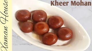 Kheer mohan recipe  How to make kheermohan at home [upl. by Conlin]