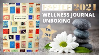 PAPIER Wellness Journal Unboxing [upl. by Anawik187]