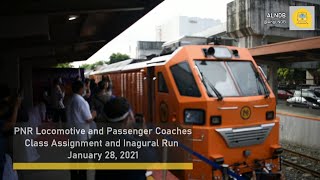 Philippine National Railways PNR DHL and Passenger Coaches Class Assignment and Inagural Run [upl. by Tatman]