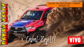 DAKAR RALLY 2022 ETAPA 10 en VIVO [upl. by Yeniar753]