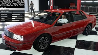 GTA 5  OG Vehicle Customization  Albany Primo Cadillac SevilleAllante [upl. by Merfe]