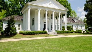 Historic Mansion on 70 Acres in Madison GA  2911 Clack Road [upl. by Nottirb]