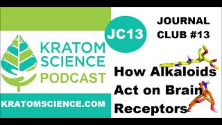 Journal Club 13 How Kratom Alkaloids Act on Brain Receptors [upl. by Llerruj]