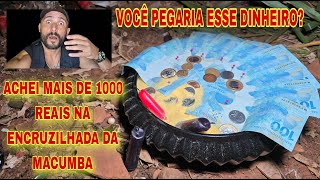 ACHEI 1000 REAIS NA ENCRUZILHADA DA MACUMBA VOCÊ PEGARIA ESSE DINHEIRO SPIRITBOX [upl. by Camel781]