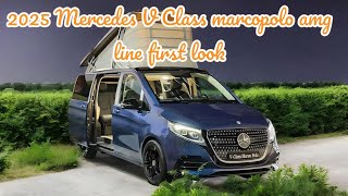 Sneak Peek at the Advantages of 2025 Mercedes VClass MarcoPolo AMG Line A Stunning First Impression [upl. by Merrily]