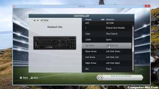 ضبط اعدادات التحكم في فيفا 2014  Fifa 14 [upl. by Yona]