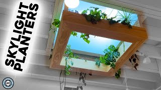 Planters For Your Skylights  Woodworking [upl. by Ahsienek]