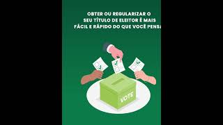 Regularização do Título de Eleitor  Voto Consciente 2024 [upl. by Iaj438]